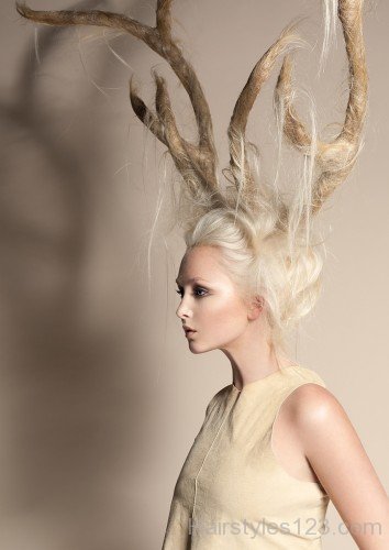 Antlers Hairstyle