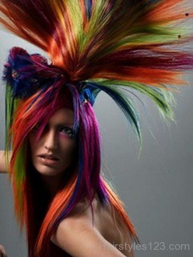 Colored Hairstyle
