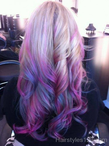 Colorful Loose Curls