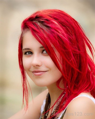 Emo Girl Red Hair