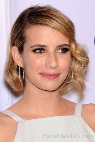 Emma Roberts Finger Wave Hair