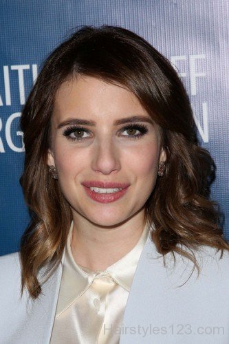 Emma Roberts Mid Length Hair