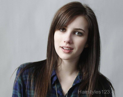 Emma Roberts Straight Haircut