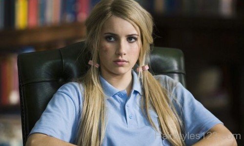 Emma Roberts Teenage Hairstyle