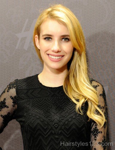 Golden Hair Of Emma Roberts