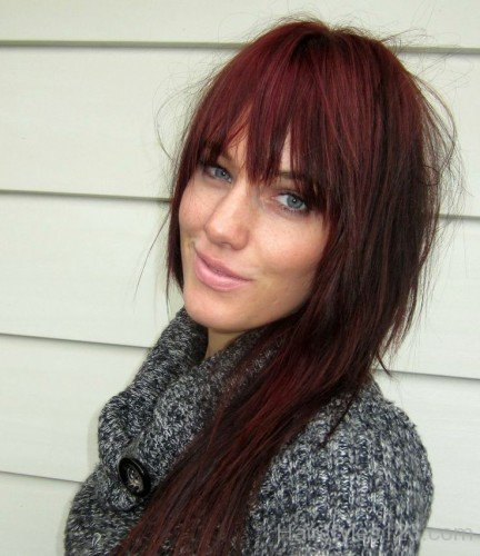 Hairstyle With Bangs