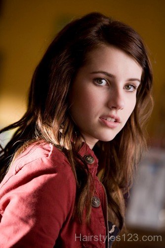 Medium Hairstyle Of Emma Roberts