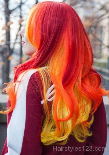 Ombre Long Hairstyle