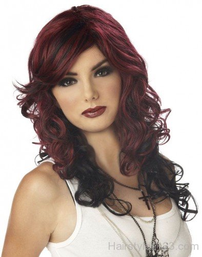 Ombre Medium Hairstyle