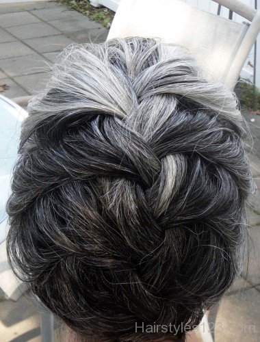 Updo With Braid