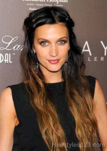 Ashlee Simpson Ombre Hairstyle-sm3