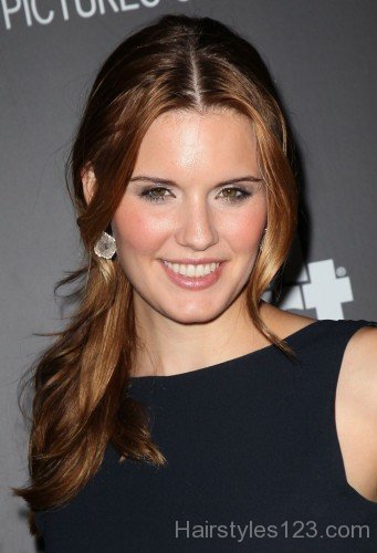 Maggie Grace Loose Ponytail Hairstyle 