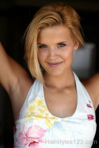 Maggie Grace Side Short Hair