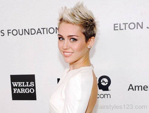 Miley Spiky Hair