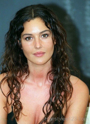 Monica Bellucci Medium Wavy Hairstyle-b214-HS114