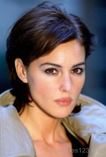 Monica Bellucci Short Haircut