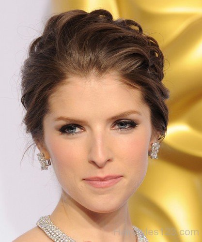 Anna Kendrick Formal Wavy Updo-a227