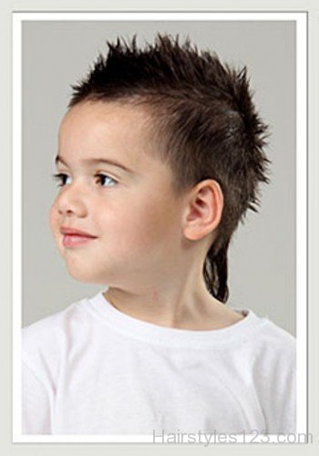 Baby Boy Spiky Hair-bb014