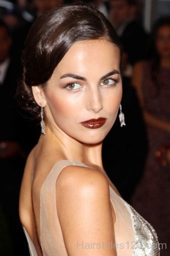 Camilla Belle Vintage Hairstyle