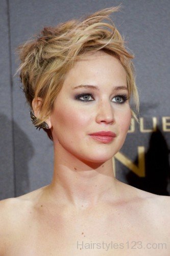 Jennifer Lawrence Short Spiky Hairstyle-0je57er57