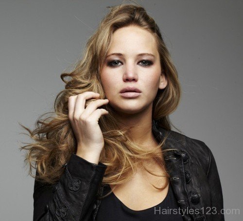 Jennifer Side Swept Long Hair-0je83er83