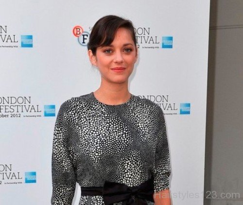 Marion Cotillard Updo