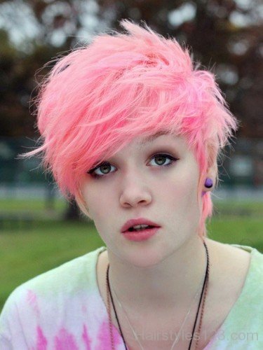 Pastel Pink Short Hair-1ra86