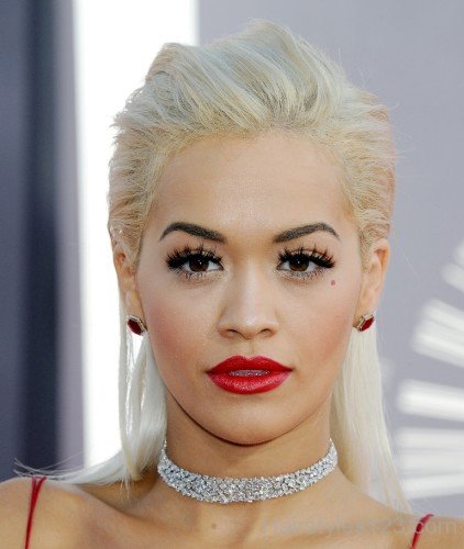 Rita Ora Half Up Half Down Hairstyle-rt122