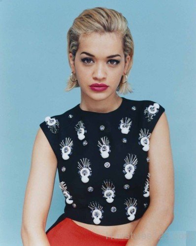 Rita Ora Punk Hairstyle-rt144