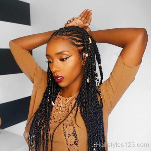 Accessorized Faux Locs