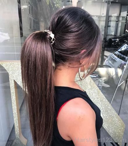 Accessorized Ponytail