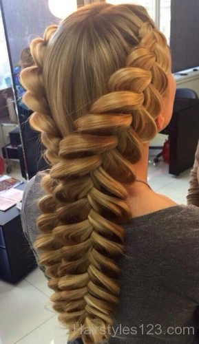 Amazing mermaid braid