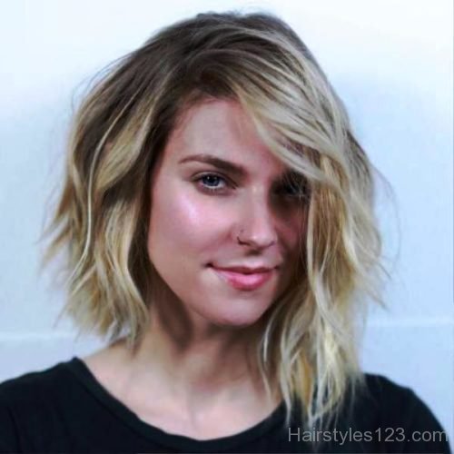 Asymmetrical Short Haircut