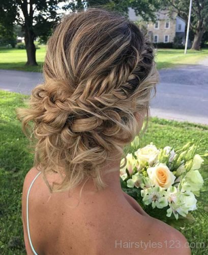 Beautiful Braid Updo