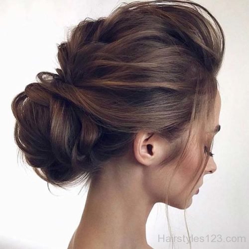 Beautiful Loose Updo