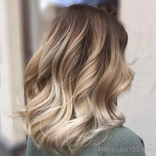 Blonde Balayage Bob