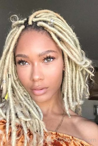 Blonde Crochet Faux Locs