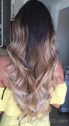 Blonde & Long Ombre