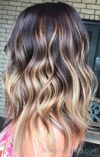 Blonde Melted Balayage