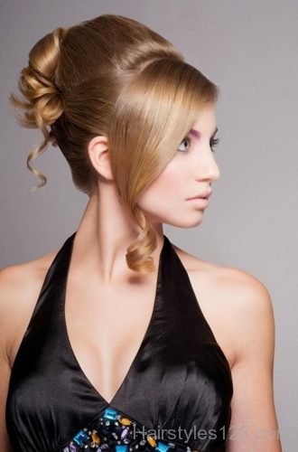 Blonde Updo Hairstyle