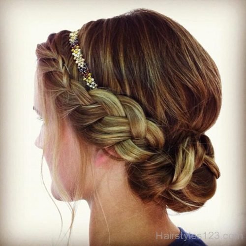 Boho Headband Updo