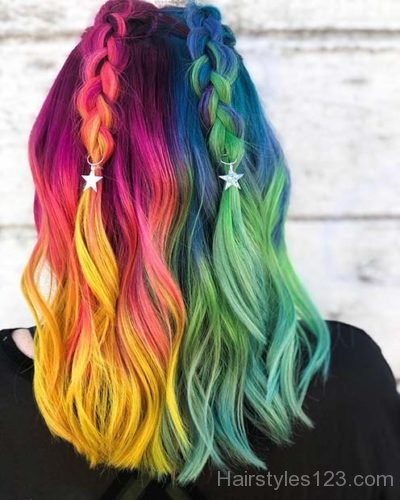 Bold Colored Hair