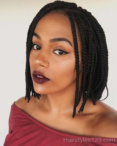 Box Braids Bob