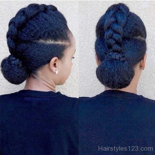 Braid into a Low Bun