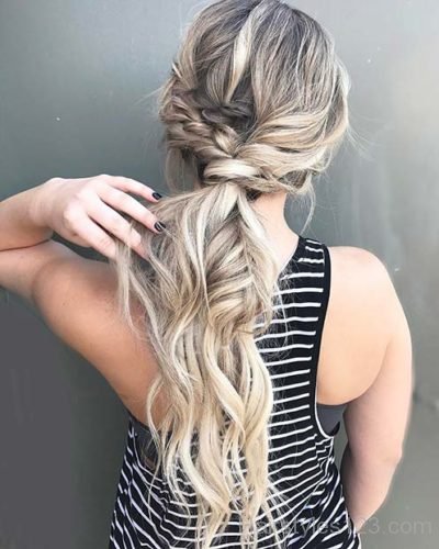 Braided Boho Ponytail