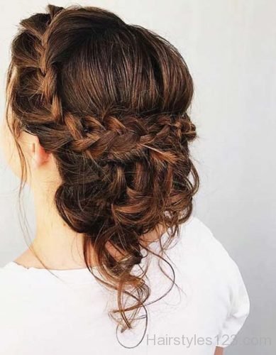 Braided Bridal Updo