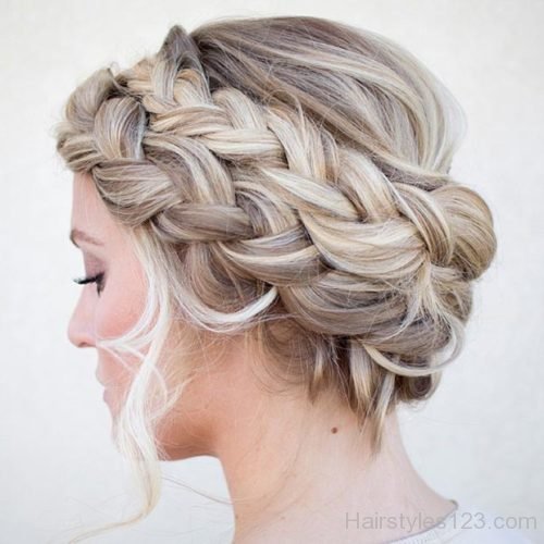 Braided Crown Hairstyle