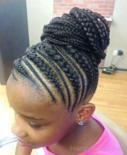 Braided Hairstyle for Black Girls