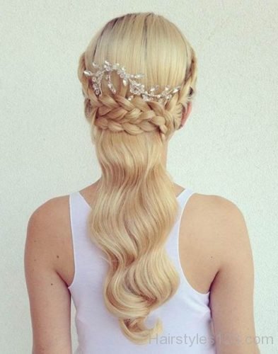 Braided Half Updo