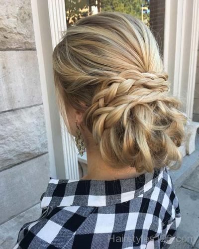 Braided Pin Up Updo